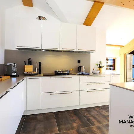 L'ourse Bleue - Superbe Penthouse Au Coeur De Moriond Mae-3824 公寓 谷雪维尔