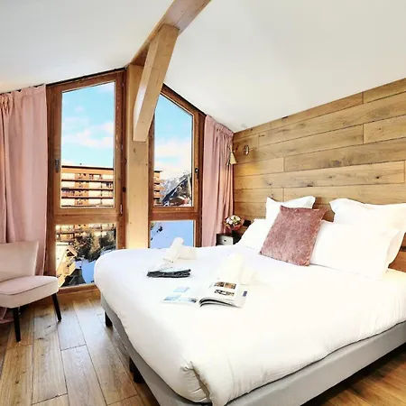 Apartman L'ourse Bleue - Superbe Penthouse Au Coeur De Moriond Mae-3824