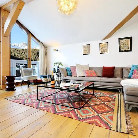L'ourse Bleue - Superbe Penthouse Au Coeur De Moriond Mae-3824 Apartman